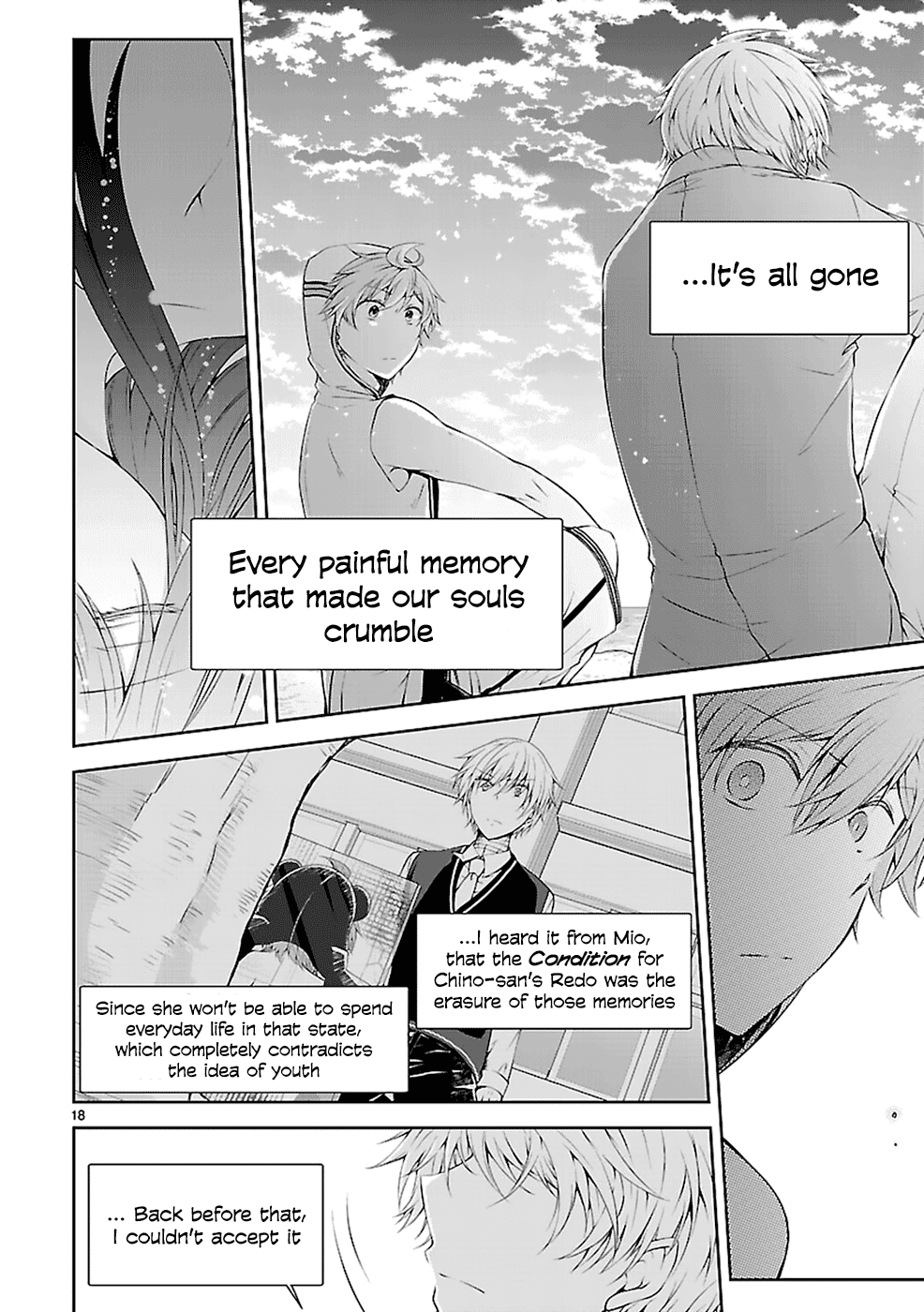 Hensokukei Quadrangle Chapter 13 page 18 - Chapter 13: Midsummer's Blue Dahlia