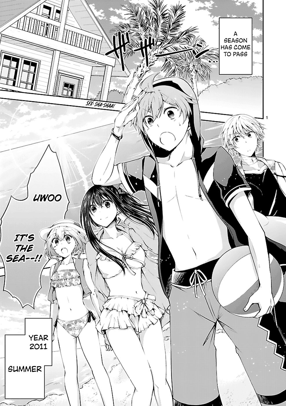 Hensokukei Quadrangle Chapter 13 page 2 - Chapter 13: Midsummer's Blue Dahlia