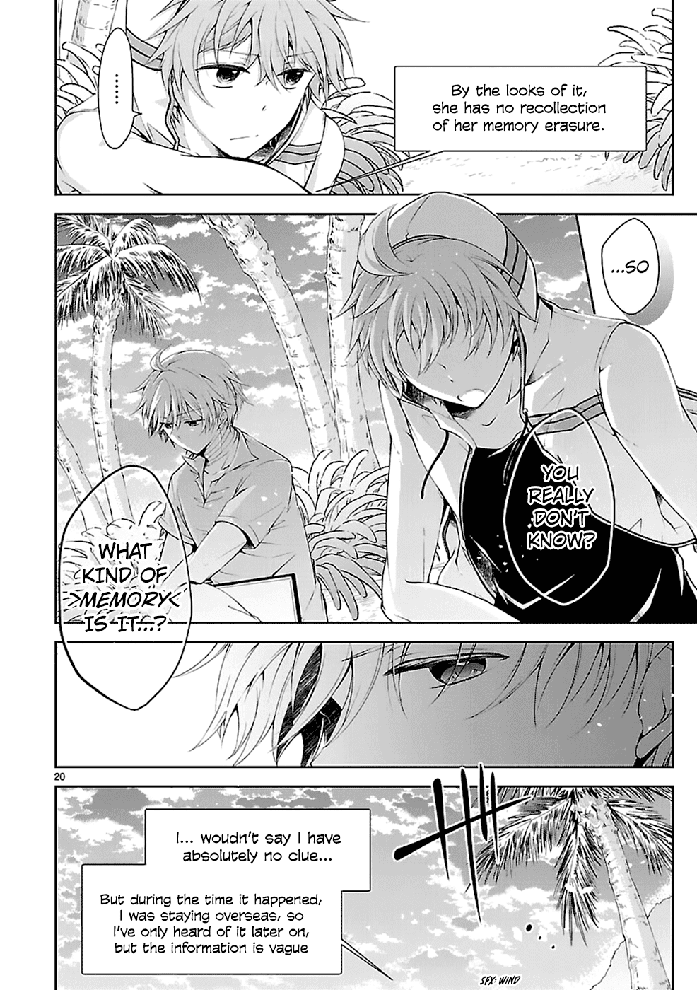 Hensokukei Quadrangle Chapter 13 page 20 - Chapter 13: Midsummer's Blue Dahlia
