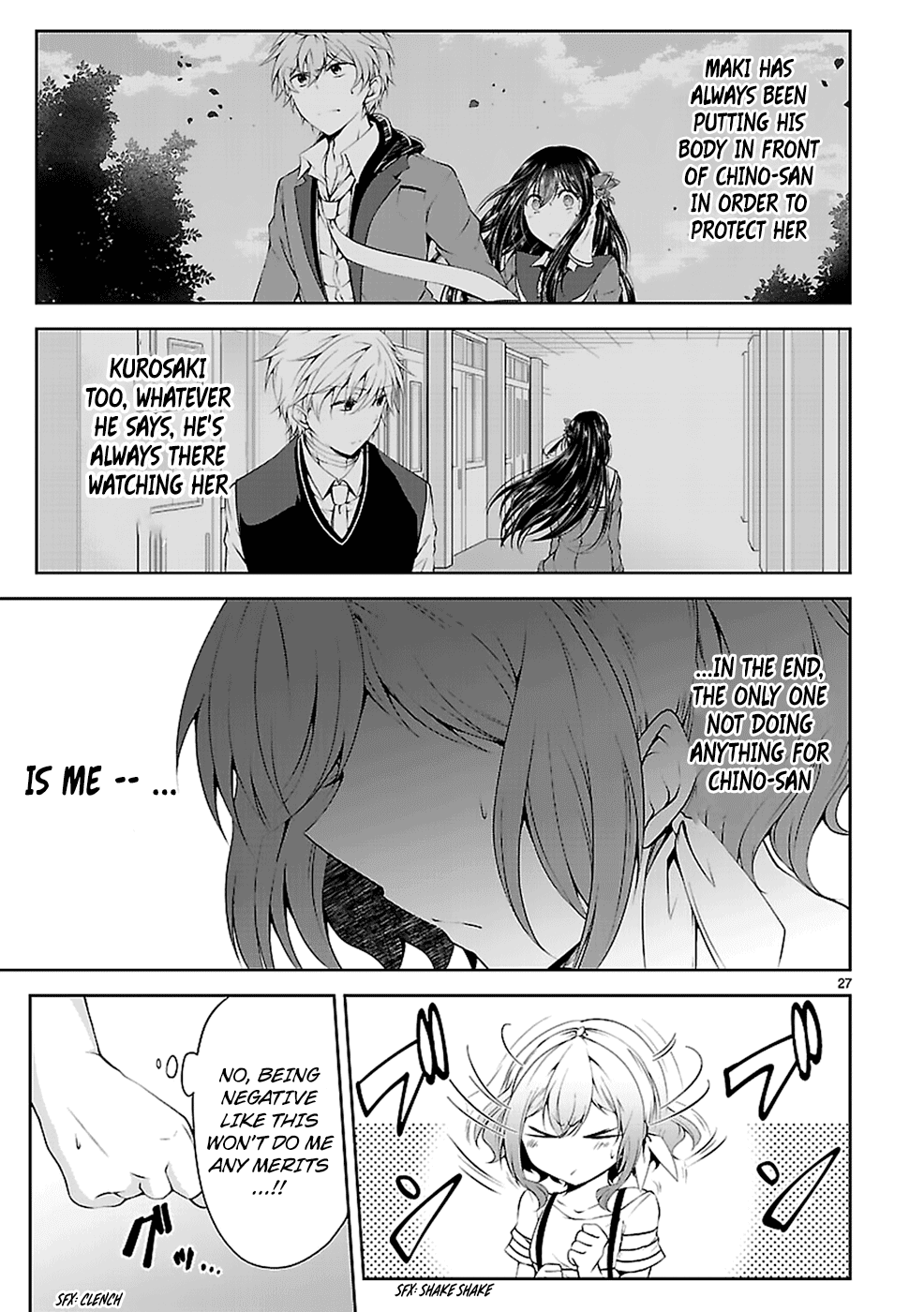Hensokukei Quadrangle Chapter 13 page 27 - Chapter 13: Midsummer's Blue Dahlia