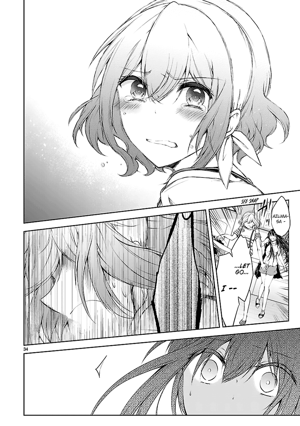 Hensokukei Quadrangle Chapter 13 page 34 - Chapter 13: Midsummer's Blue Dahlia