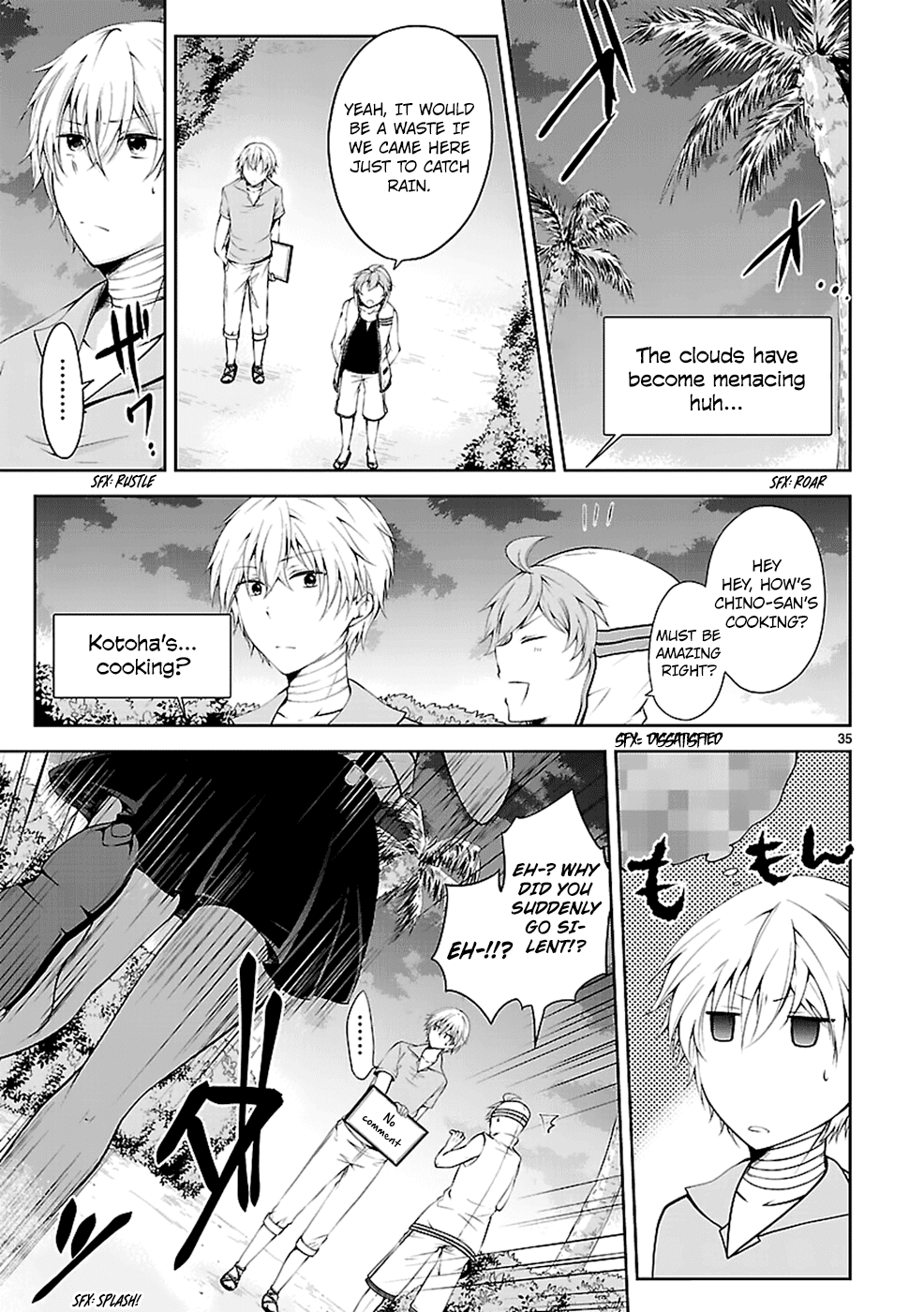 Hensokukei Quadrangle Chapter 13 page 35 - Chapter 13: Midsummer's Blue Dahlia