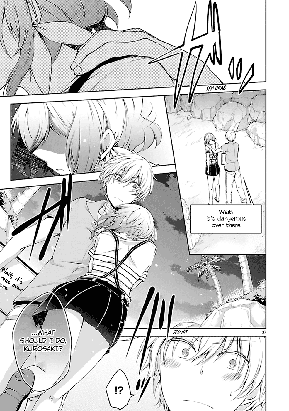 Hensokukei Quadrangle Chapter 13 page 37 - Chapter 13: Midsummer's Blue Dahlia