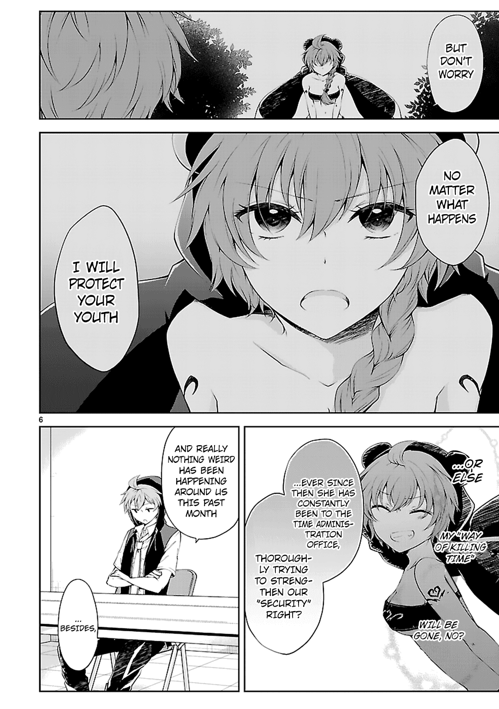 Hensokukei Quadrangle Chapter 13 page 6 - Chapter 13: Midsummer's Blue Dahlia