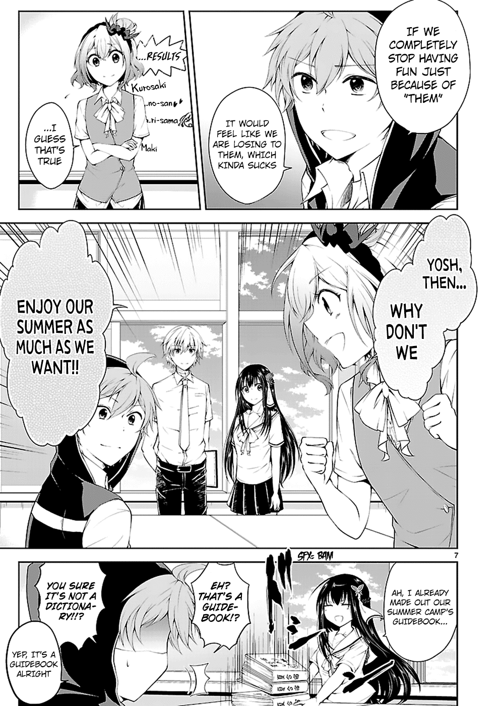 Hensokukei Quadrangle Chapter 13 page 7 - Chapter 13: Midsummer's Blue Dahlia