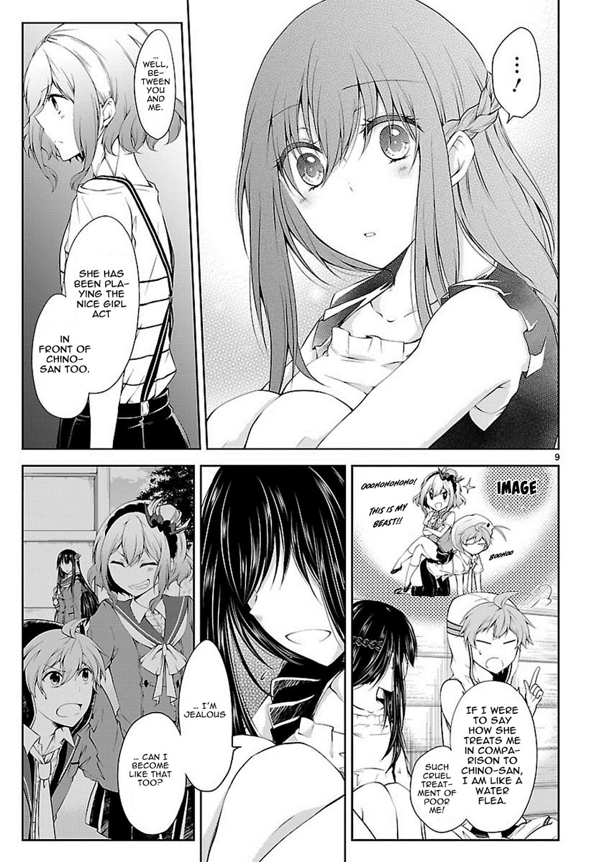 Hensokukei Quadrangle Chapter 14 page 10 - Chapter 14: Stargazer