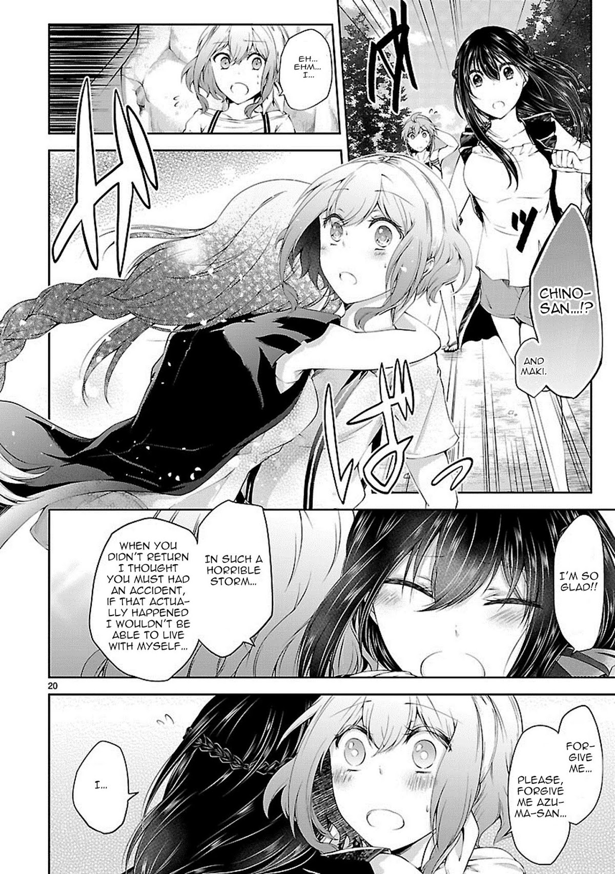 Hensokukei Quadrangle Chapter 14 page 21 - Chapter 14: Stargazer