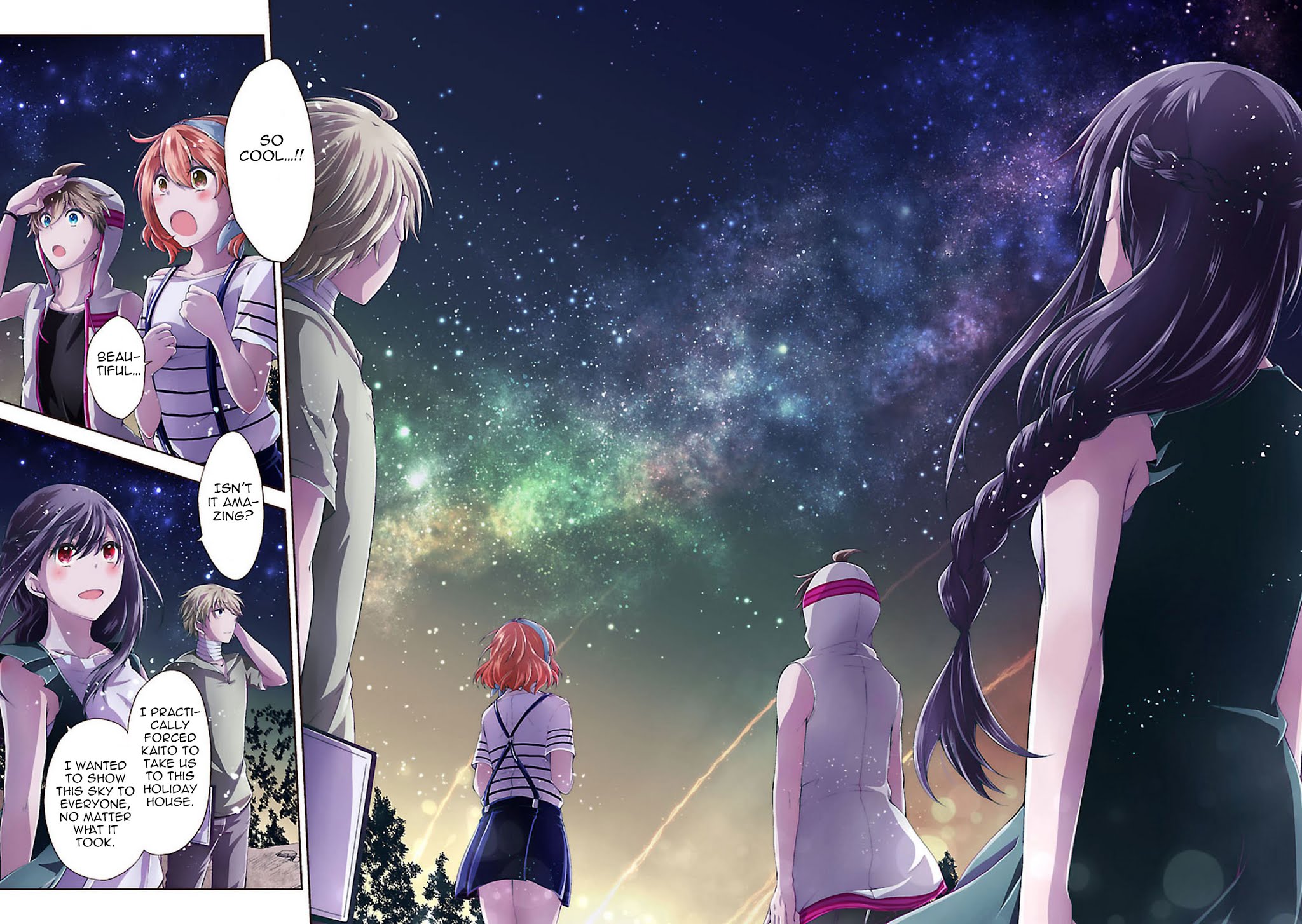 Hensokukei Quadrangle Chapter 14 page 27 - Chapter 14: Stargazer