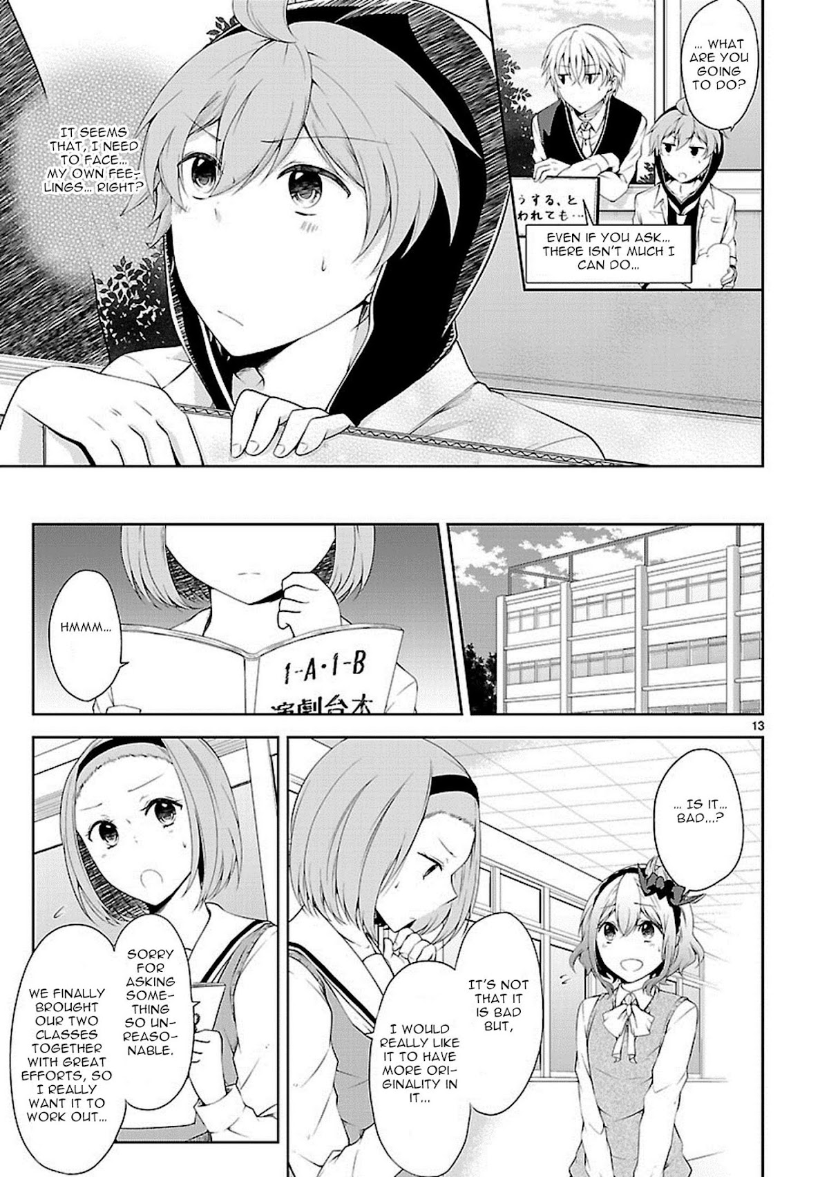 Hensokukei Quadrangle Chapter 15 page 14 - Chapter 15