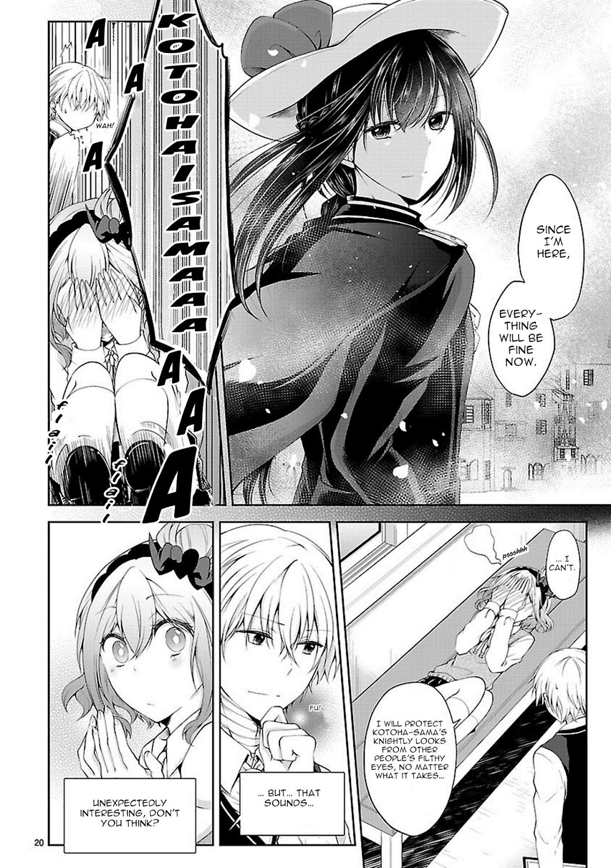 Hensokukei Quadrangle Chapter 15 page 21 - Chapter 15