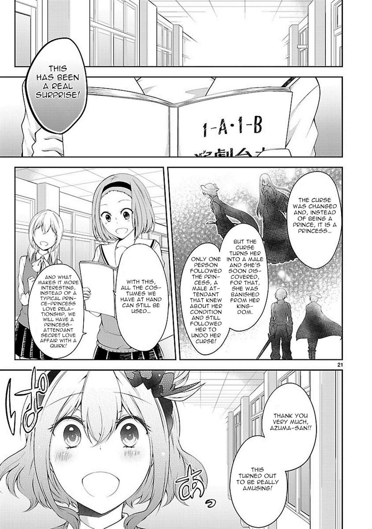 Hensokukei Quadrangle Chapter 15 page 22 - Chapter 15