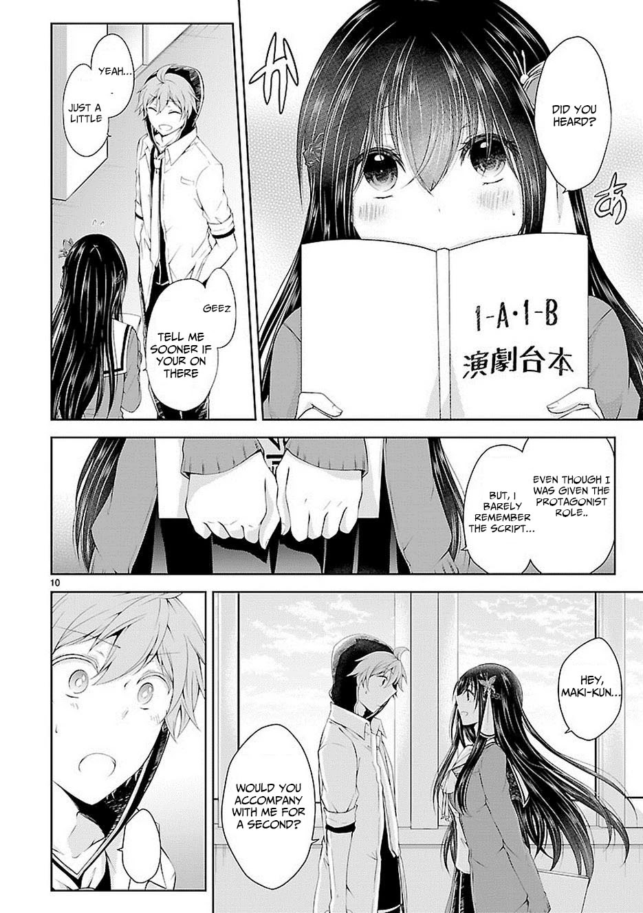 Hensokukei Quadrangle Chapter 16 page 10 - Chapter 16: Goodbye Felicia