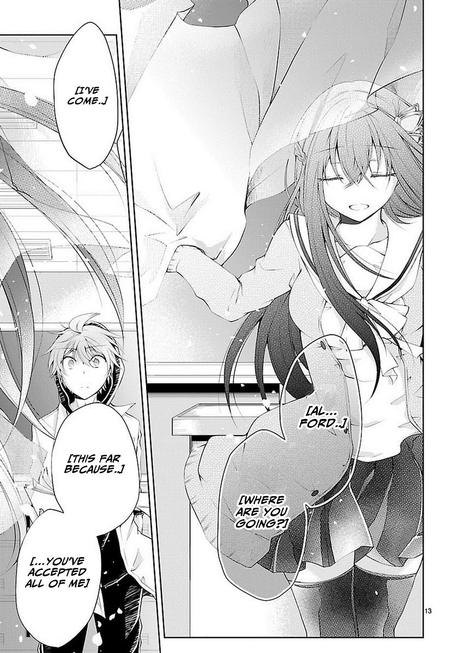 Hensokukei Quadrangle Chapter 16 page 13 - Chapter 16: Goodbye Felicia