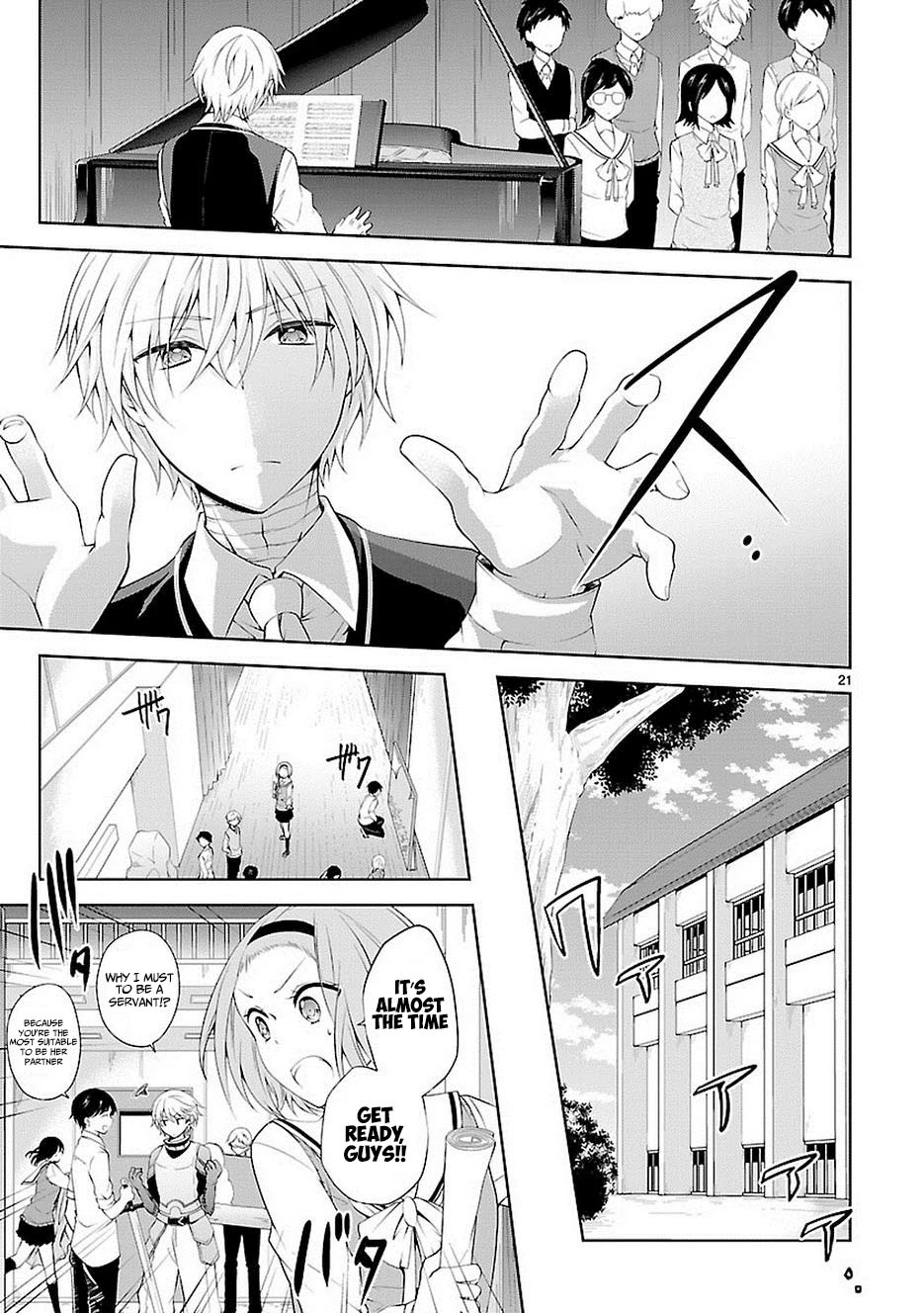 Hensokukei Quadrangle Chapter 16 page 21 - Chapter 16: Goodbye Felicia