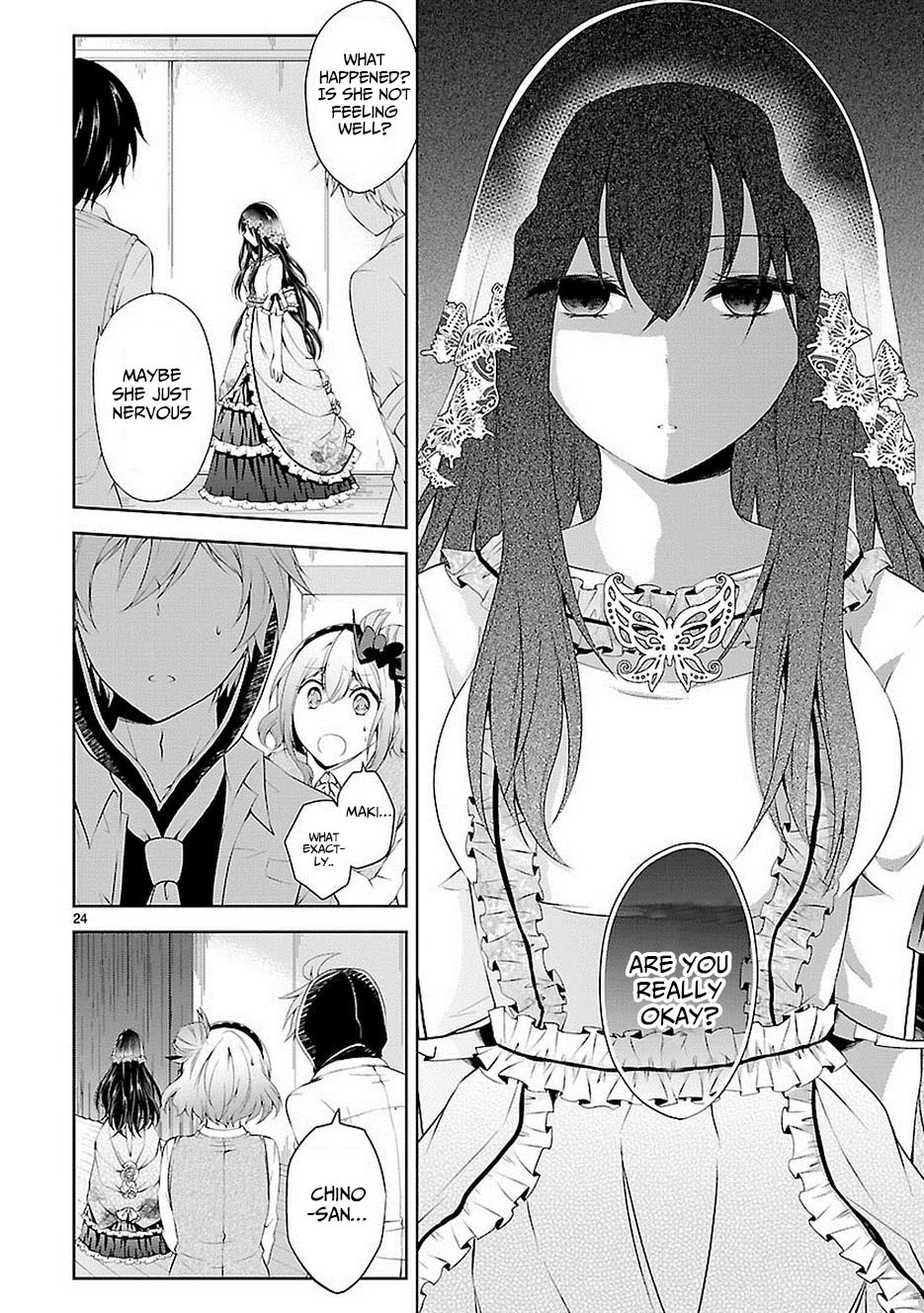 Hensokukei Quadrangle Chapter 16 page 24 - Chapter 16: Goodbye Felicia