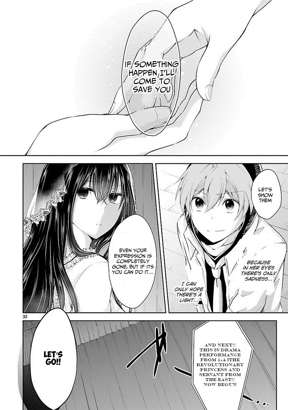 Hensokukei Quadrangle Chapter 16 page 32 - Chapter 16: Goodbye Felicia