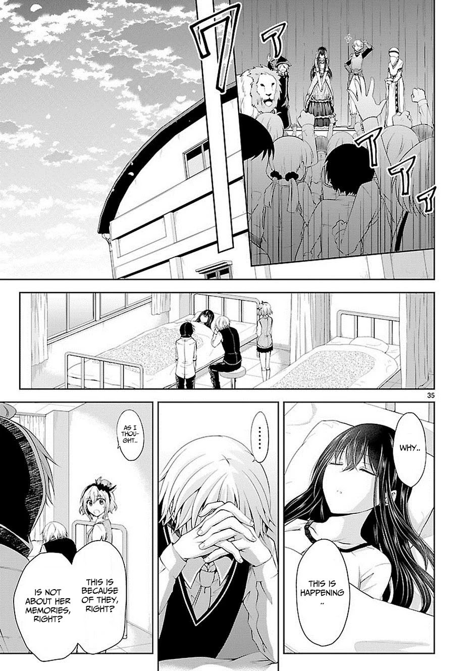Hensokukei Quadrangle Chapter 16 page 35 - Chapter 16: Goodbye Felicia