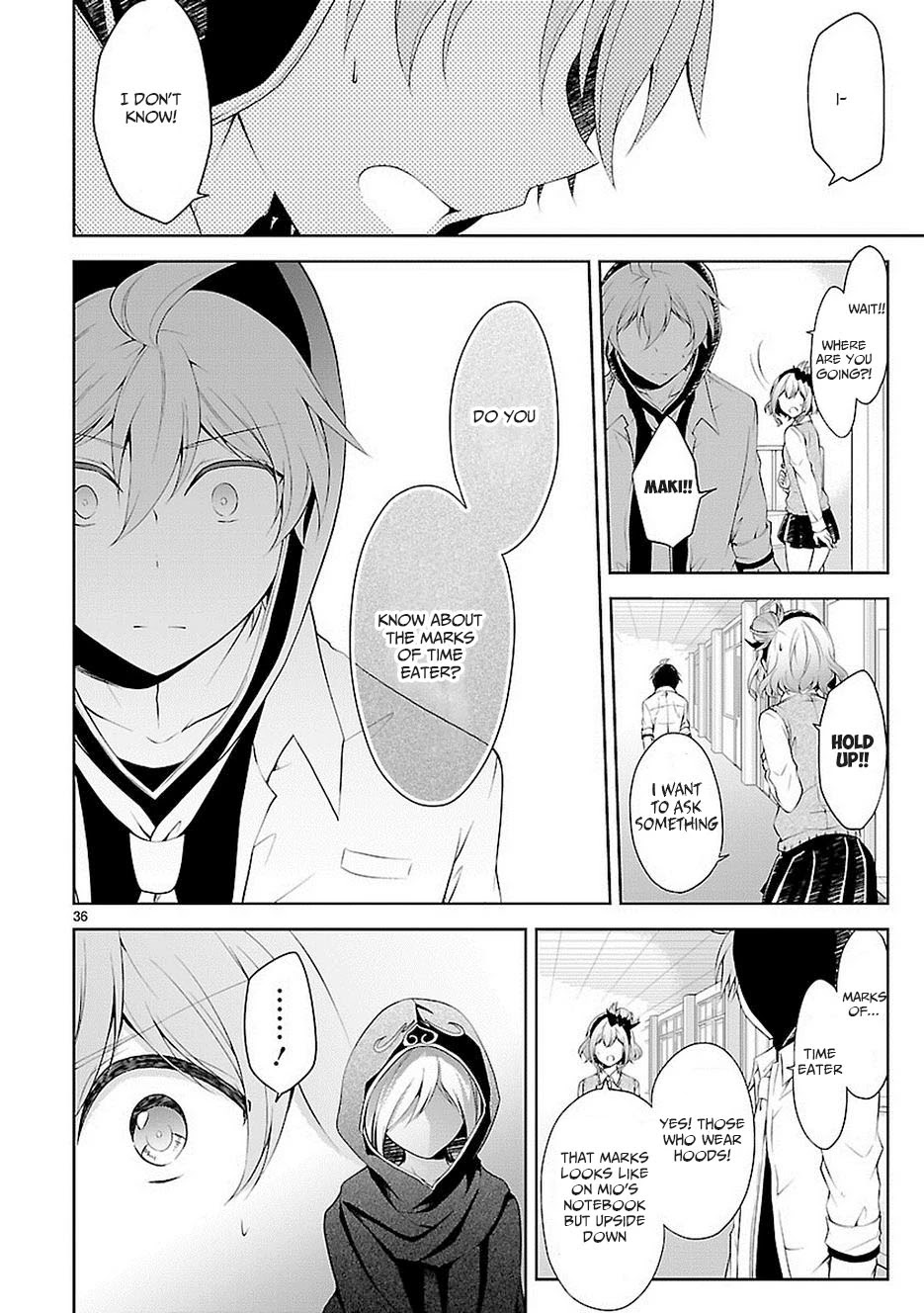 Hensokukei Quadrangle Chapter 16 page 36 - Chapter 16: Goodbye Felicia