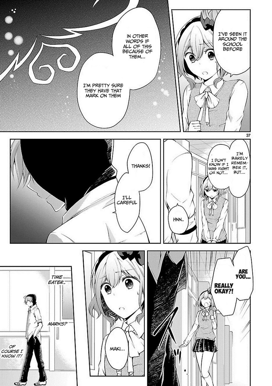 Hensokukei Quadrangle Chapter 16 page 37 - Chapter 16: Goodbye Felicia