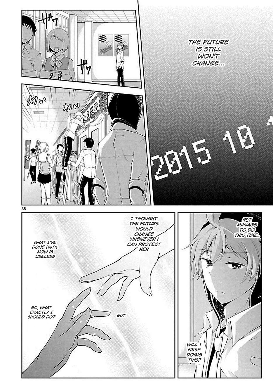 Hensokukei Quadrangle Chapter 16 page 38 - Chapter 16: Goodbye Felicia