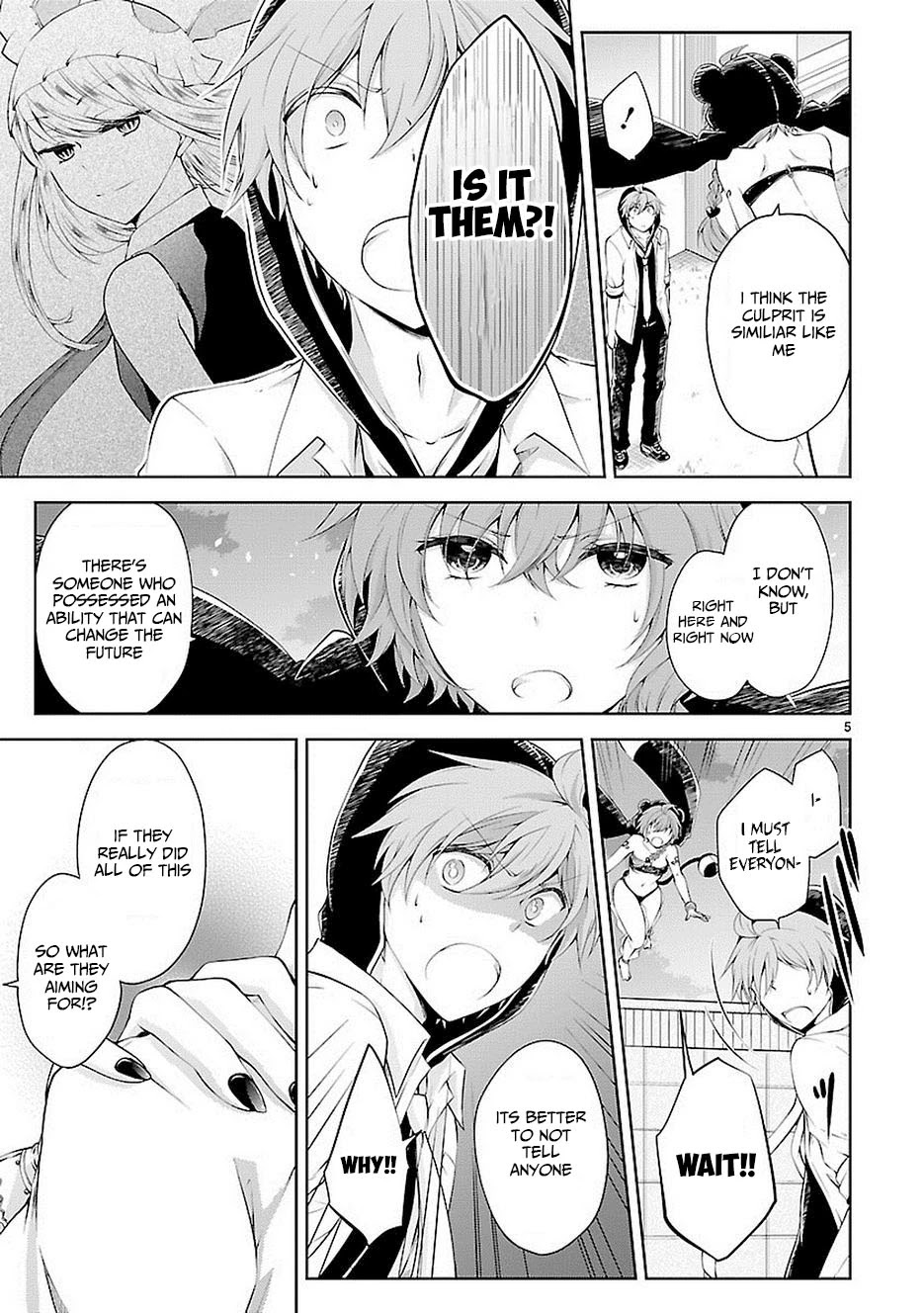 Hensokukei Quadrangle Chapter 16 page 5 - Chapter 16: Goodbye Felicia