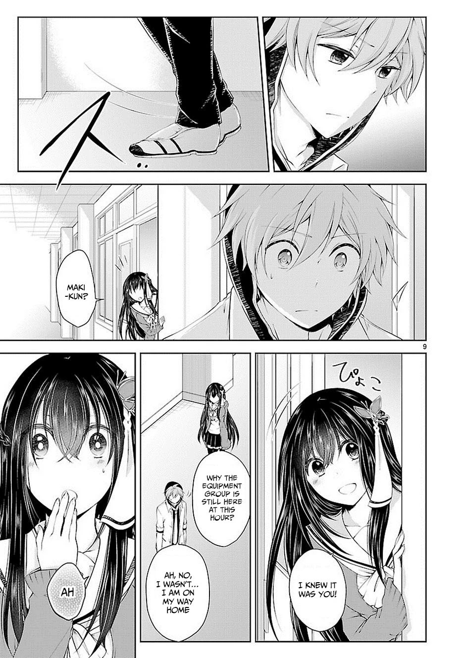 Hensokukei Quadrangle Chapter 16 page 9 - Chapter 16: Goodbye Felicia