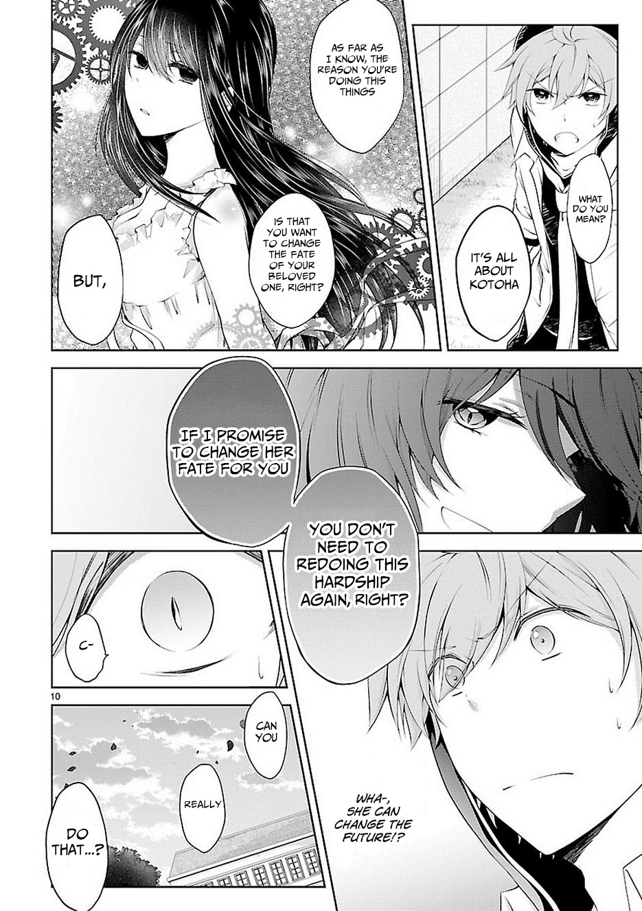 Hensokukei Quadrangle Chapter 17 page 10 - Chapter 17: Blown by The Eternal Wind