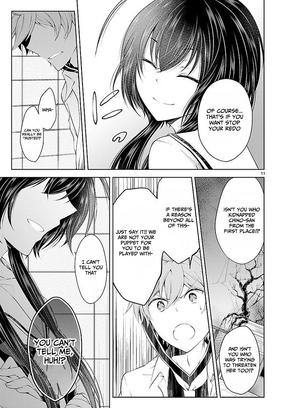 Hensokukei Quadrangle Chapter 17 page 11 - Chapter 17: Blown by The Eternal Wind