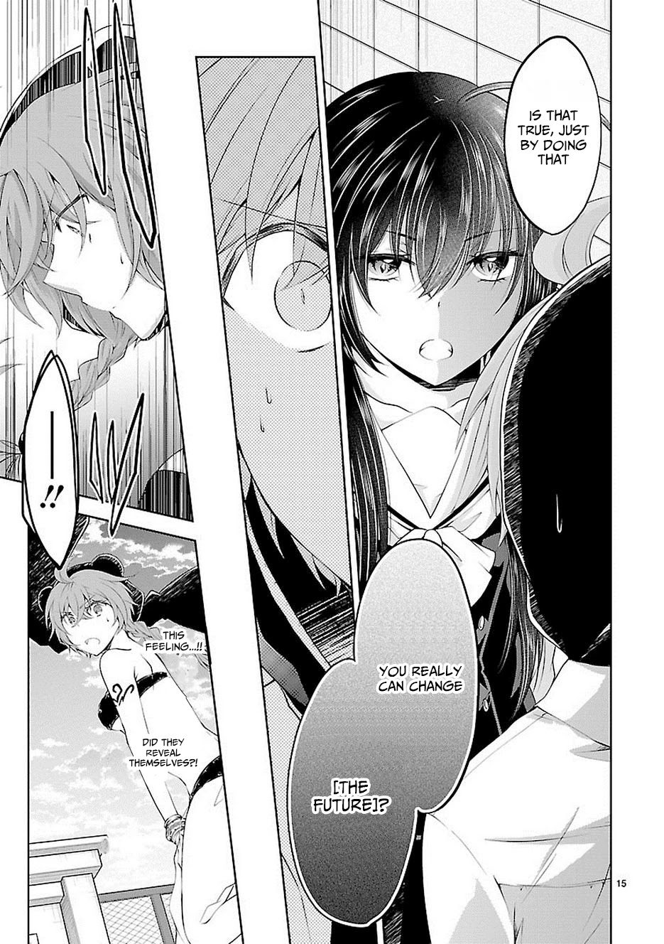 Hensokukei Quadrangle Chapter 17 page 15 - Chapter 17: Blown by The Eternal Wind
