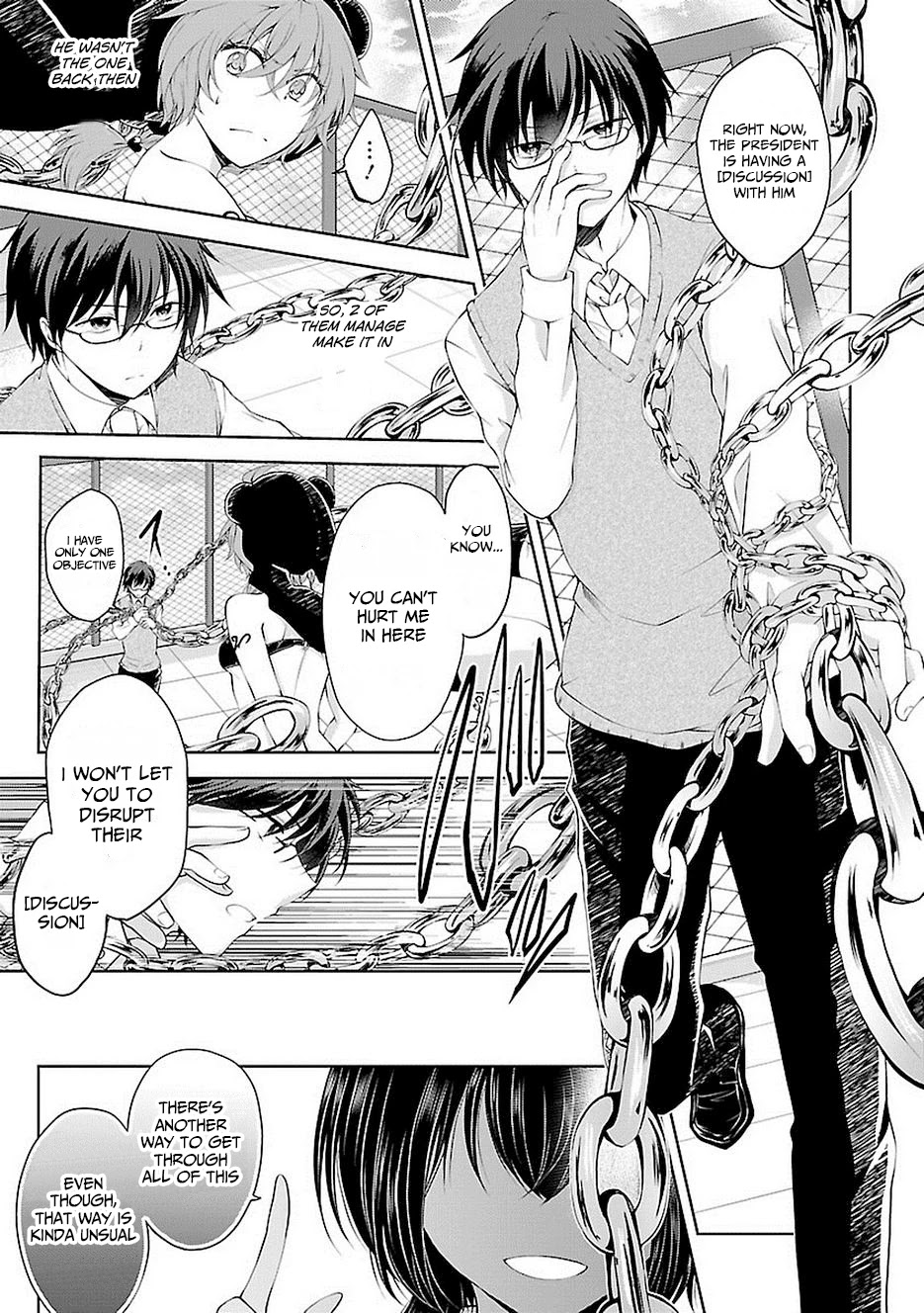 Hensokukei Quadrangle Chapter 17 page 17 - Chapter 17: Blown by The Eternal Wind