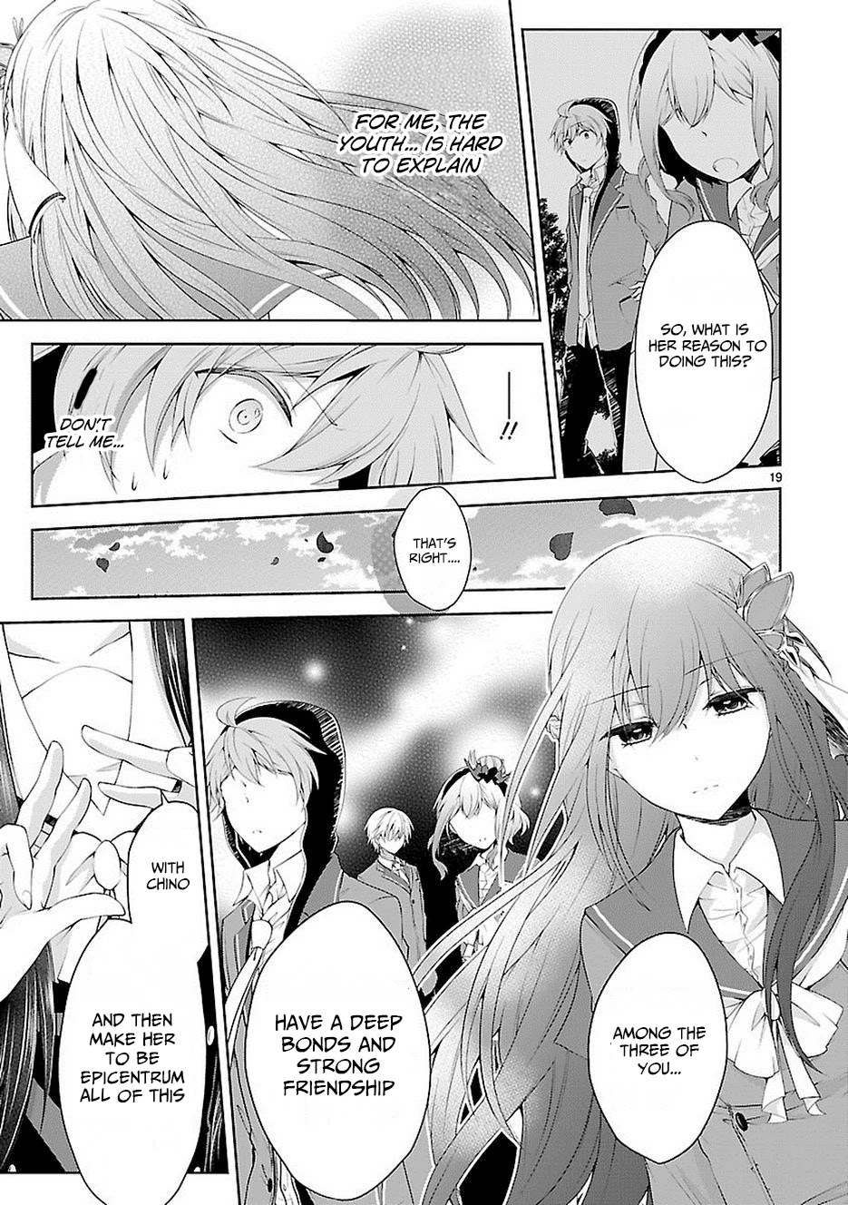 Hensokukei Quadrangle Chapter 17 page 19 - Chapter 17: Blown by The Eternal Wind