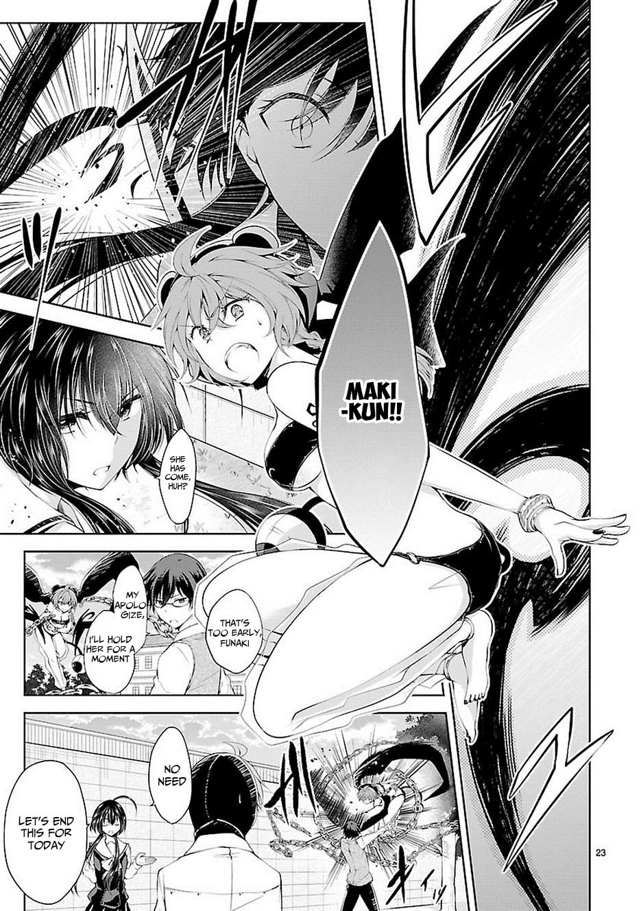 Hensokukei Quadrangle Chapter 17 page 23 - Chapter 17: Blown by The Eternal Wind