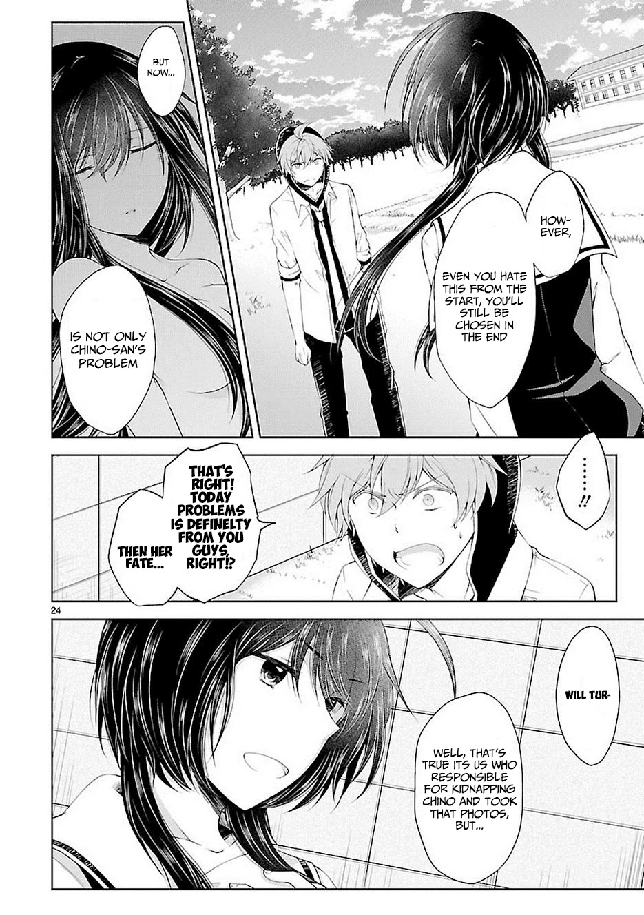 Hensokukei Quadrangle Chapter 17 page 24 - Chapter 17: Blown by The Eternal Wind