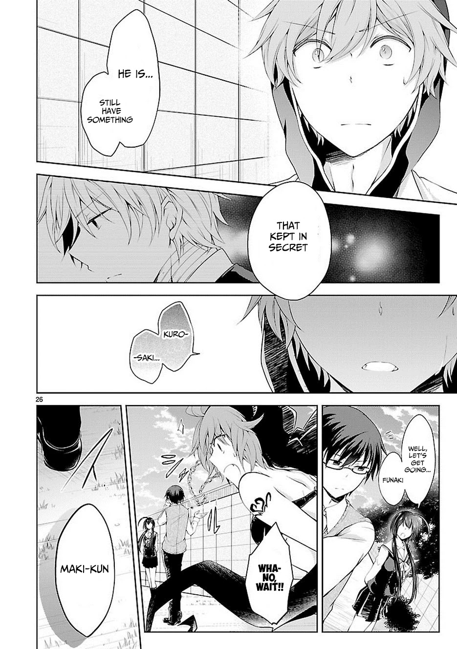 Hensokukei Quadrangle Chapter 17 page 26 - Chapter 17: Blown by The Eternal Wind
