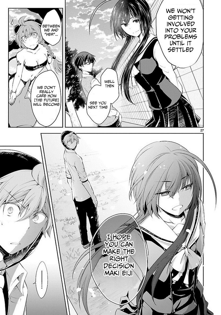 Hensokukei Quadrangle Chapter 17 page 27 - Chapter 17: Blown by The Eternal Wind