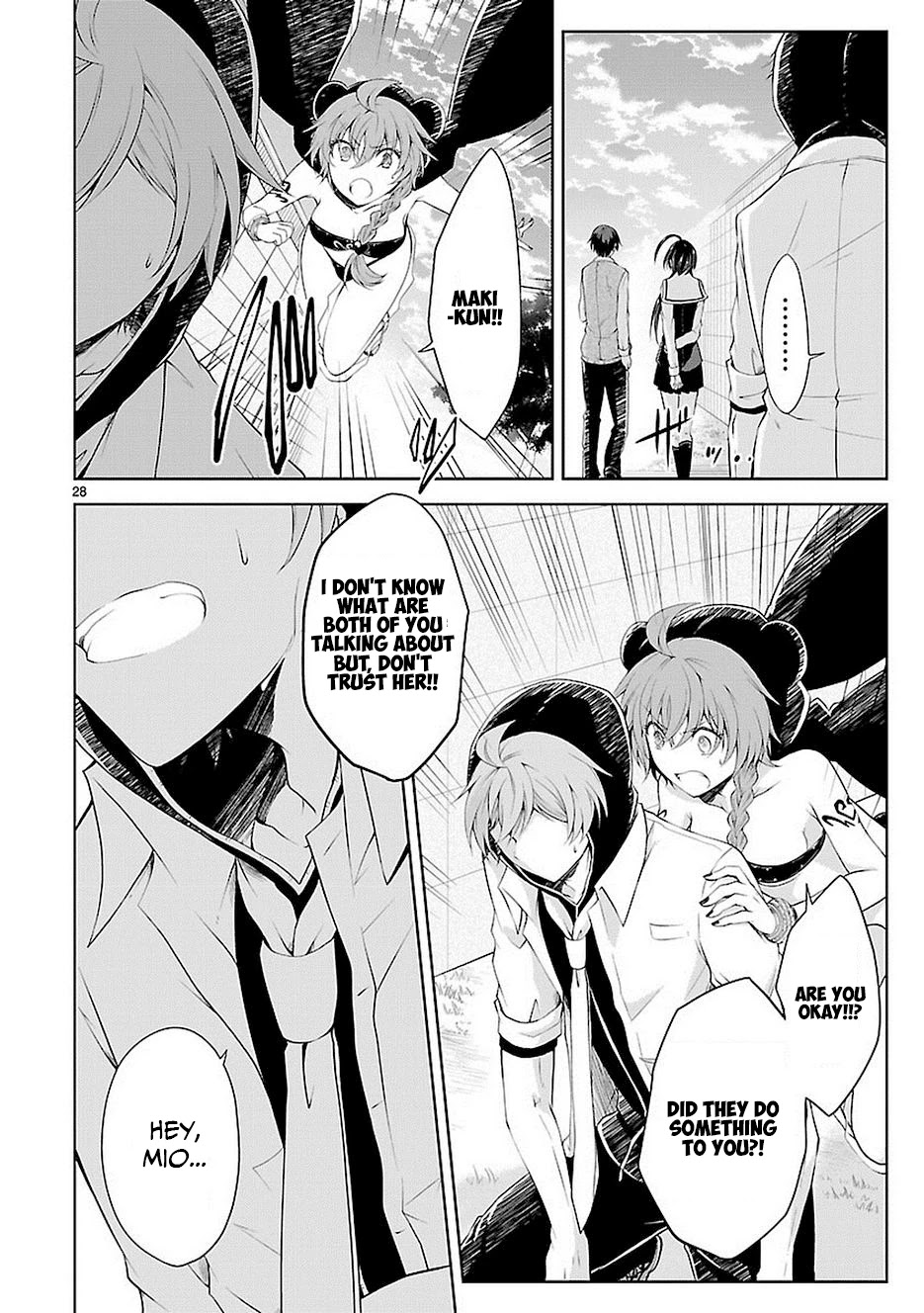 Hensokukei Quadrangle Chapter 17 page 28 - Chapter 17: Blown by The Eternal Wind