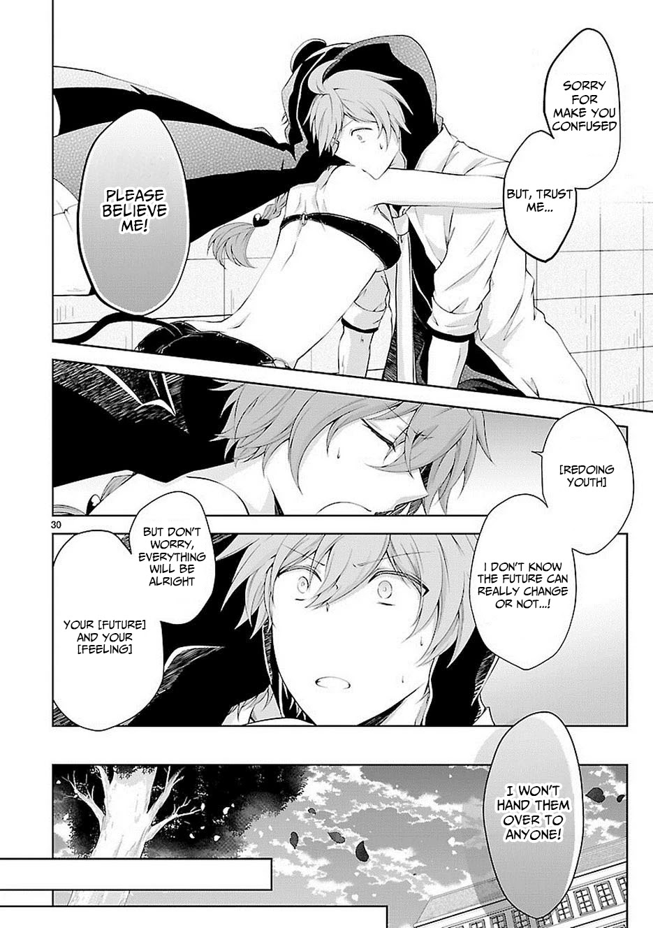 Hensokukei Quadrangle Chapter 17 page 30 - Chapter 17: Blown by The Eternal Wind