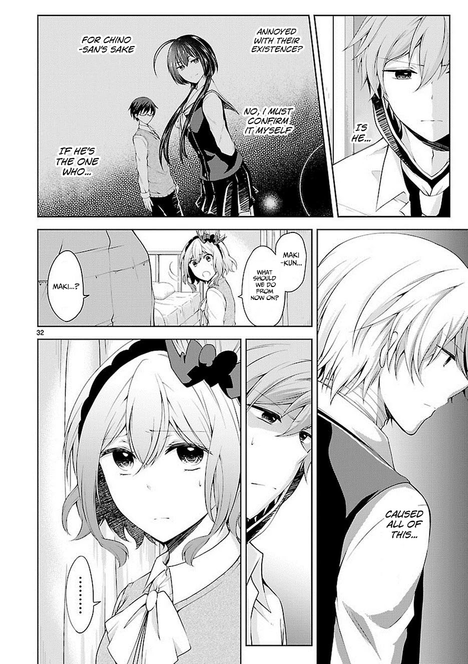 Hensokukei Quadrangle Chapter 17 page 32 - Chapter 17: Blown by The Eternal Wind