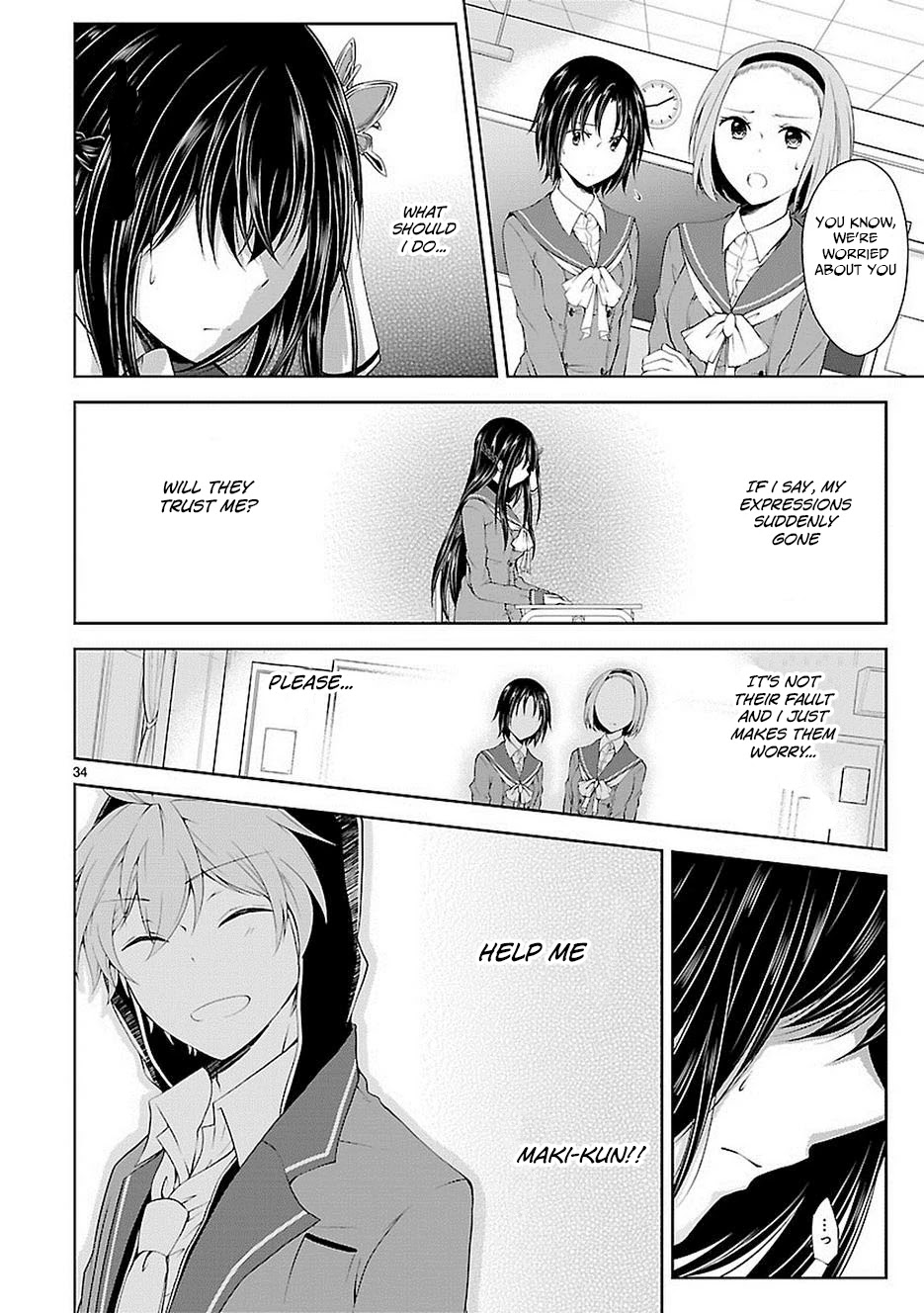 Hensokukei Quadrangle Chapter 17 page 34 - Chapter 17: Blown by The Eternal Wind