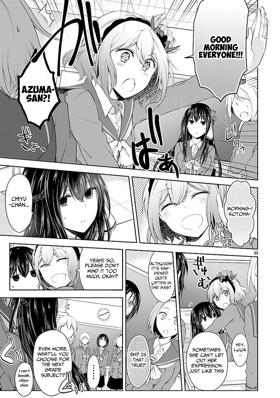 Hensokukei Quadrangle Chapter 17 page 35 - Chapter 17: Blown by The Eternal Wind