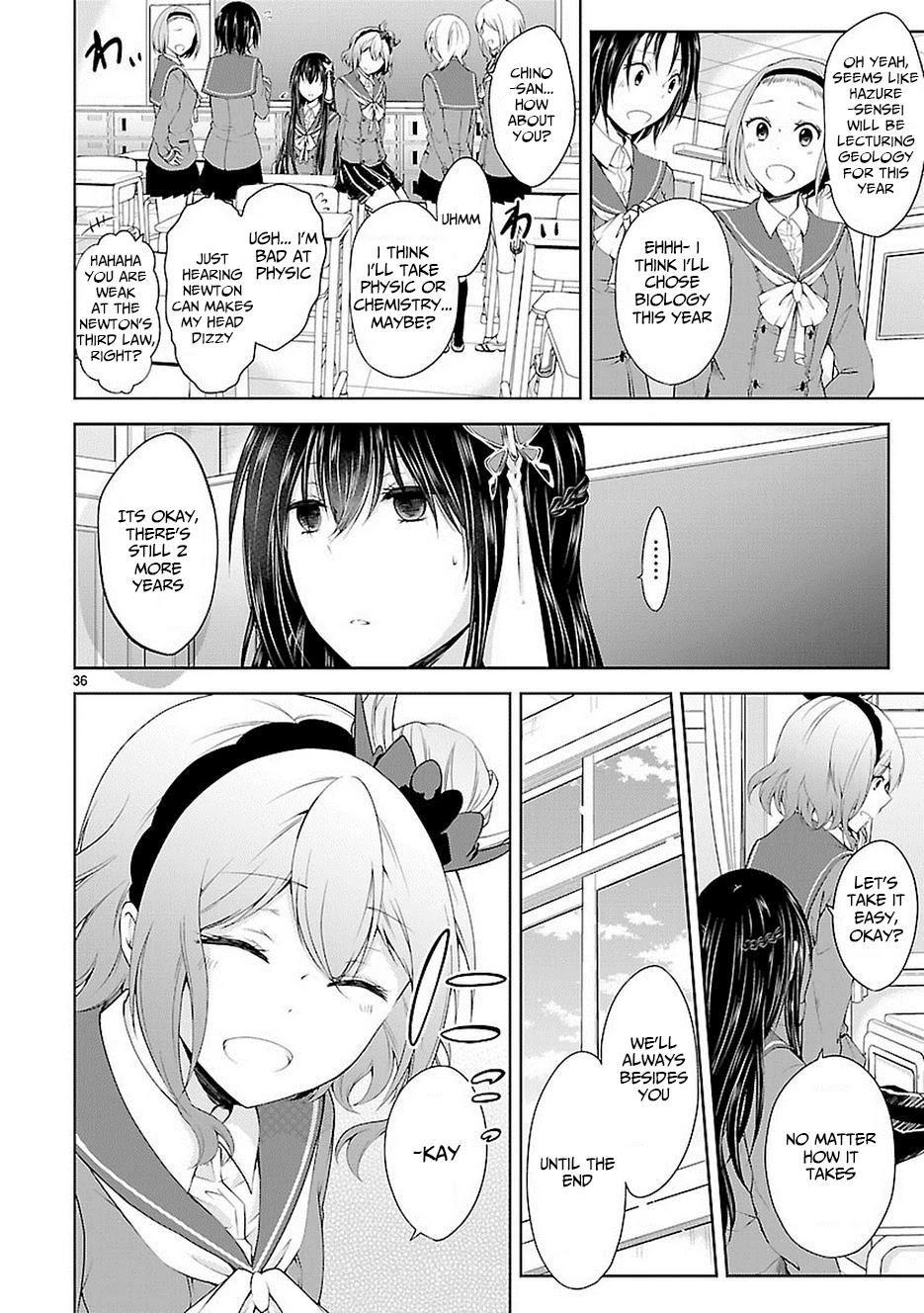 Hensokukei Quadrangle Chapter 17 page 36 - Chapter 17: Blown by The Eternal Wind