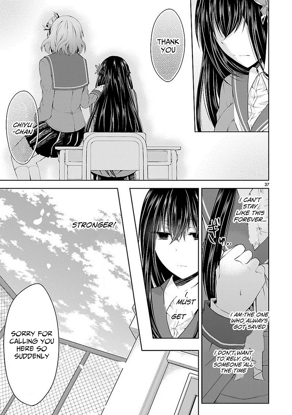 Hensokukei Quadrangle Chapter 17 page 37 - Chapter 17: Blown by The Eternal Wind