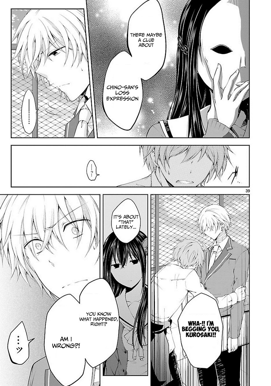 Hensokukei Quadrangle Chapter 17 page 39 - Chapter 17: Blown by The Eternal Wind
