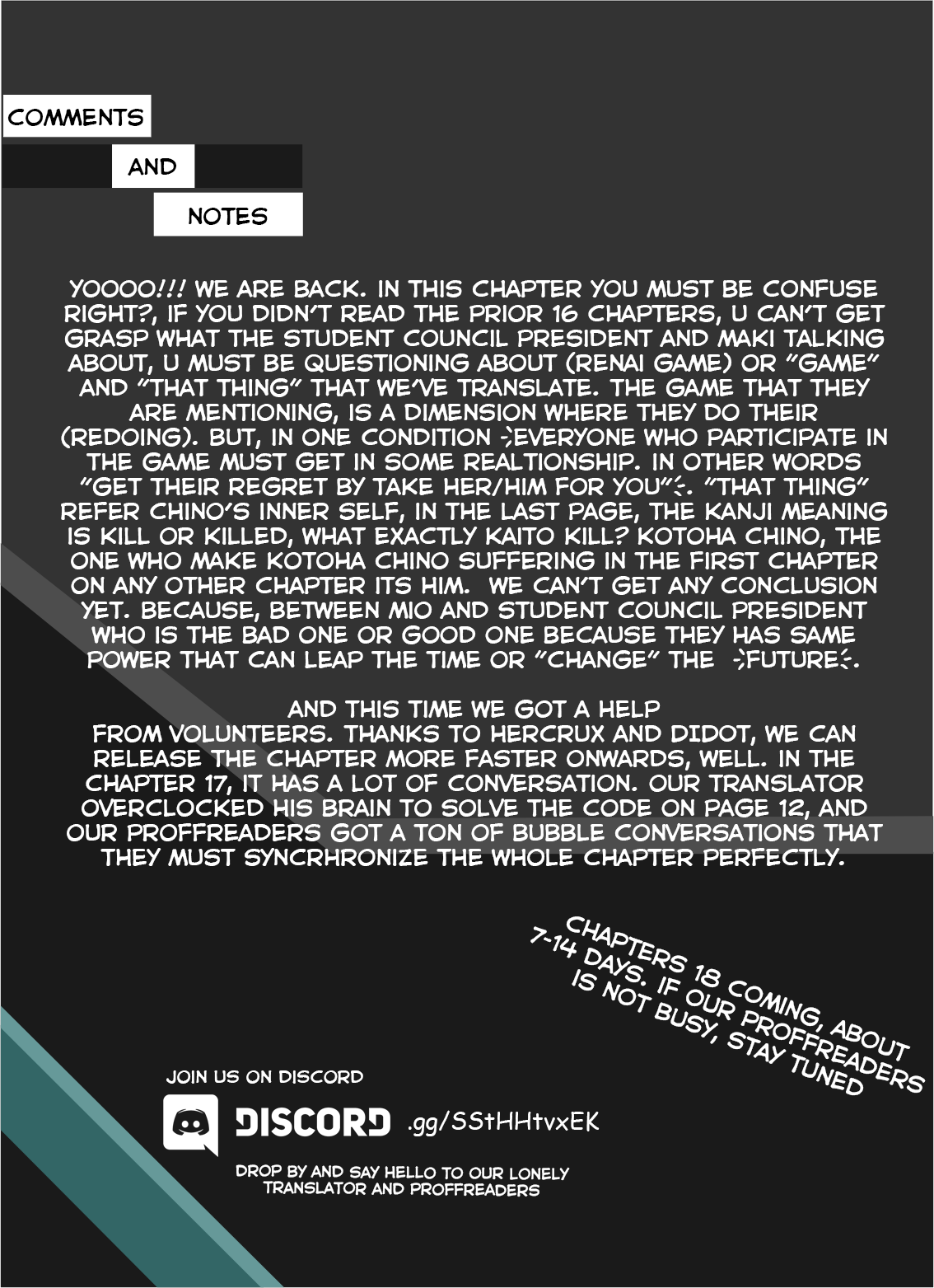 Hensokukei Quadrangle Chapter 17 page 43 - Chapter 17: Blown by The Eternal Wind