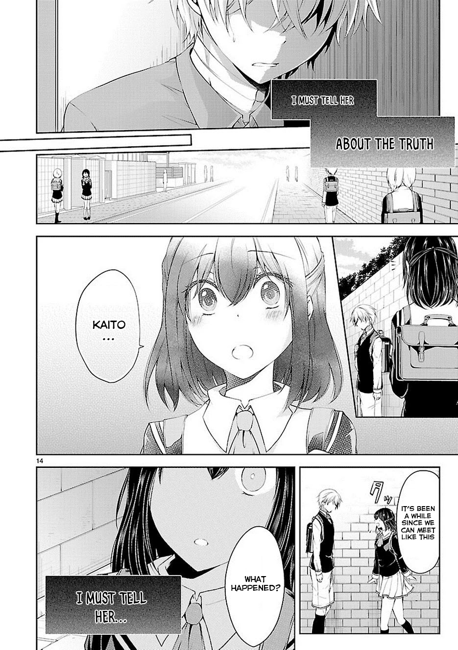 Hensokukei Quadrangle Chapter 18 page 14 - Chapter 18: Kyrie Eleison
