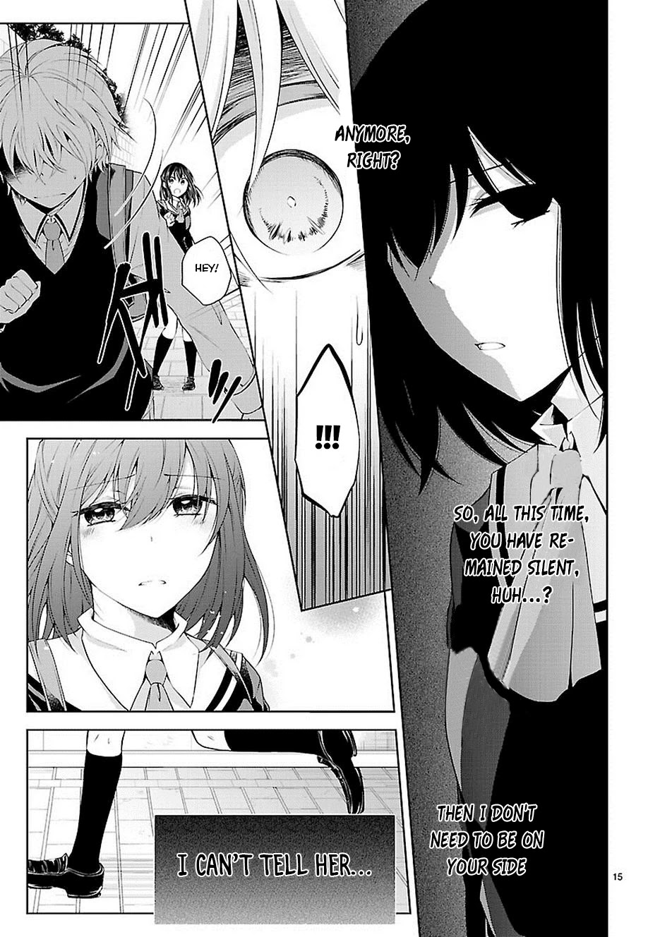 Hensokukei Quadrangle Chapter 18 page 15 - Chapter 18: Kyrie Eleison