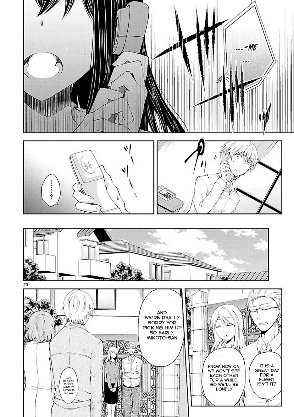 Hensokukei Quadrangle Chapter 18 page 20 - Chapter 18: Kyrie Eleison