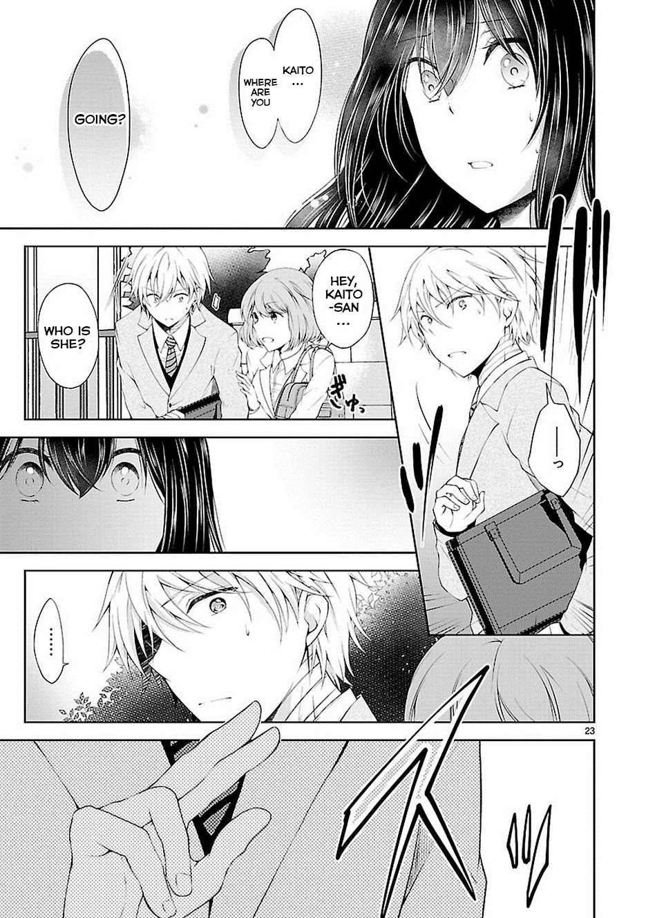 Hensokukei Quadrangle Chapter 18 page 23 - Chapter 18: Kyrie Eleison