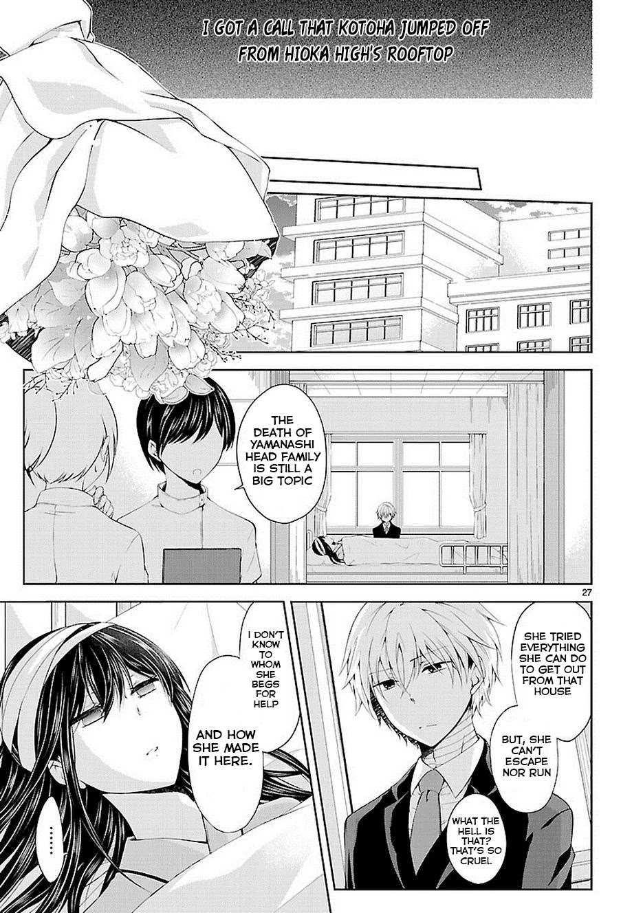 Hensokukei Quadrangle Chapter 18 page 27 - Chapter 18: Kyrie Eleison