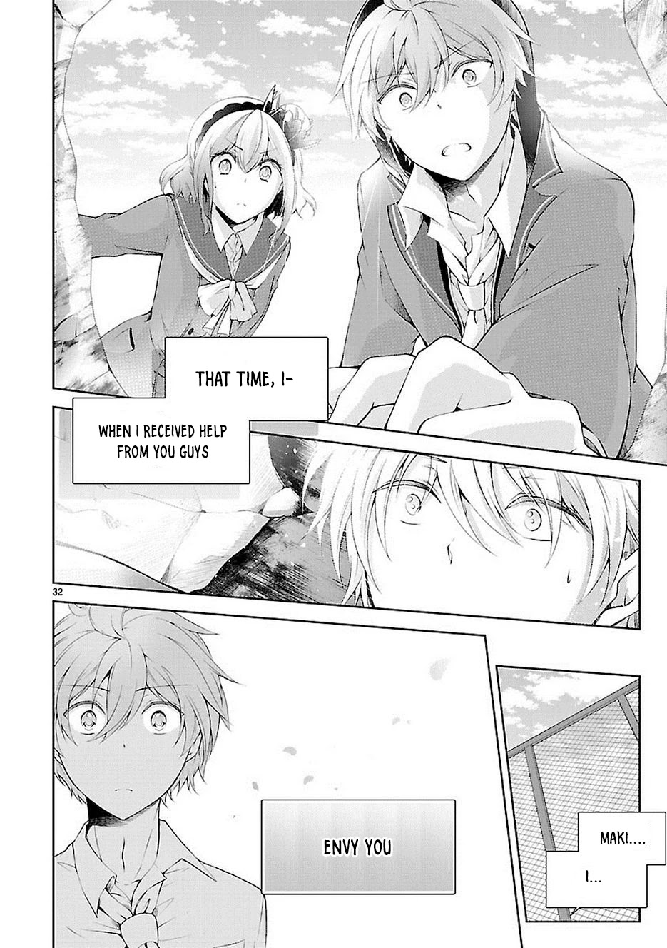 Hensokukei Quadrangle Chapter 18 page 32 - Chapter 18: Kyrie Eleison